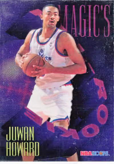 Juwan Howard | 1994-95 Fleer SkyBox Hoops Magic's All Rookies Foil Tech #FAR5