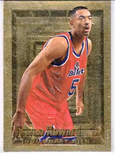 Juwan Howard | 1994-95 Topps Topps Embossed Golden Idol Gold #105