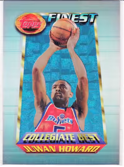 Juwan Howard | 1994-95 Topps Topps Finest Collegiate Best Refractor #259