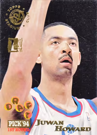 Juwan Howard | 1994-95 Topps Topps Stadium Club Base Set First Day Issue #210