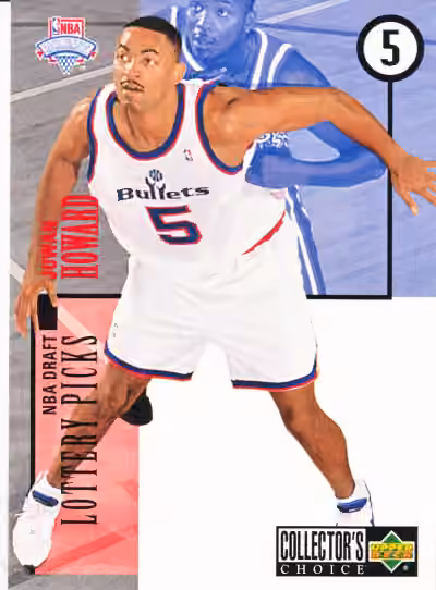 Juwan Howard | 1994-95 Upper Deck Collectors Choice Draft Trade Lottery Picks #5