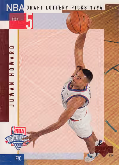 Juwan Howard | 1994-95 Upper Deck Upper Deck Draft Lottery Picks #D5