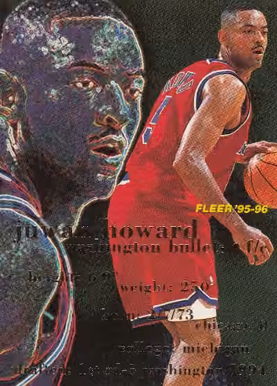 Juwan Howard | 1995-96 Fleer Fleer Base Set #193