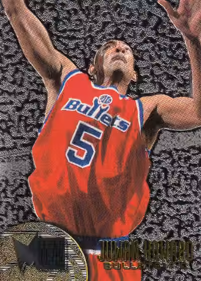 Juwan Howard | 1995-96 Fleer Fleer Metal Base Set Silver Spotlight #116