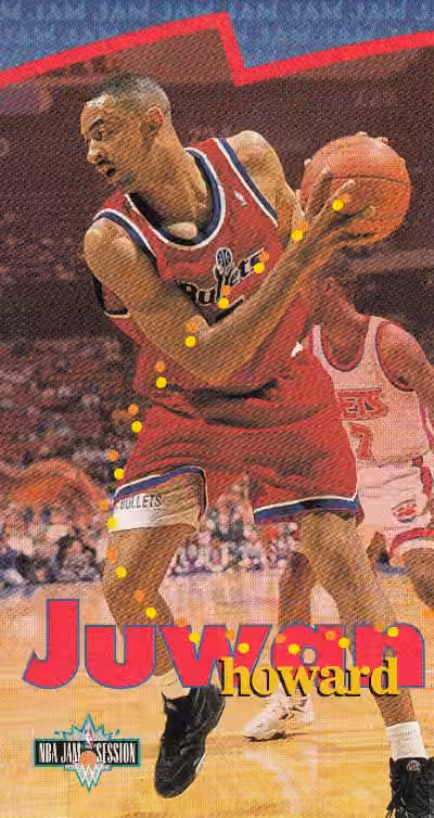 Juwan Howard | 1995-96 Fleer Jam Session Base Set #116