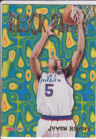 Juwan Howard | 1995-96 Fleer SkyBox Hoops Block Party #14