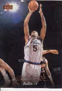 Juwan Howard 1995-96 Upper Deck Base #207 - Base