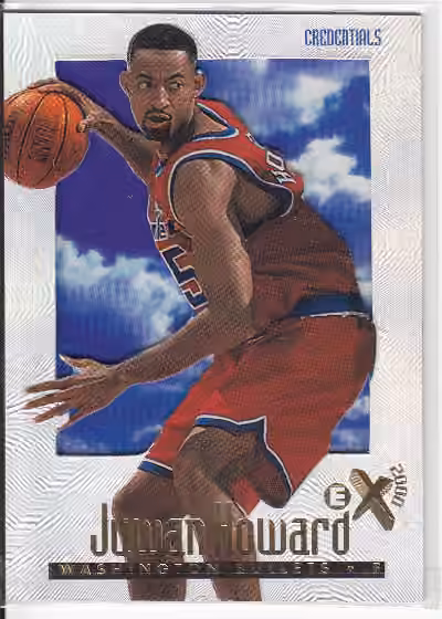 Juwan Howard | 1996-97 Fleer SkyBox E-2000 Base Set Credentials #79