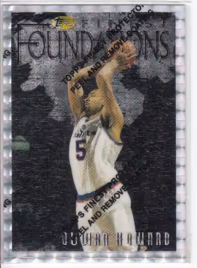 Juwan Howard | 1996-97 Topps Topps Finest Foundations Refractor #261