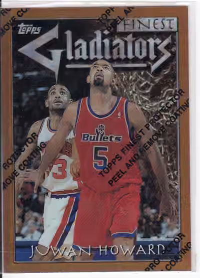 Juwan Howard | 1996-97 Topps Topps Finest Gladiators Refractor #85