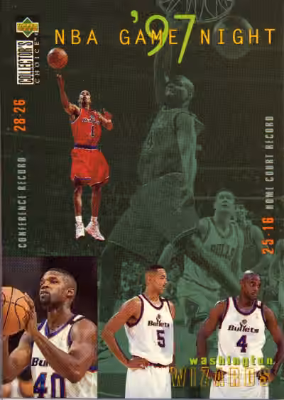 Juwan Howard | 1997-98 Upper Deck Collectors Choice Base Set #184