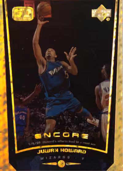 Juwan Howard | 1998-99 Upper Deck UD Encore Base Set F/X #88