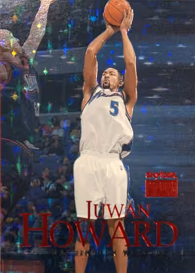 Juwan Howard | 1999-00 Fleer SkyBox Premium Base Set Star Ruby #66