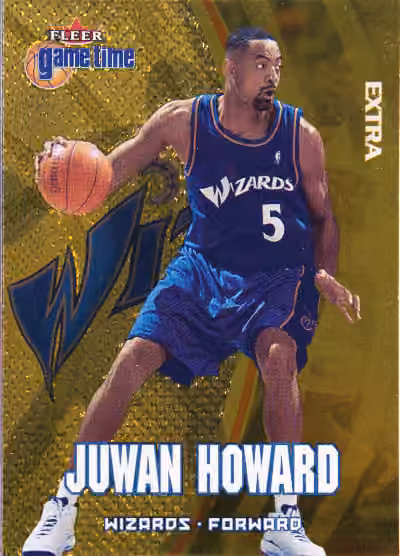 Juwan Howard | 2000-01 Fleer Fleer Game Time Base Set Extra #8