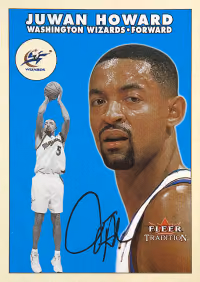 Juwan Howard | 2000-01 Fleer Fleer Tradition Base Set Glossy #98