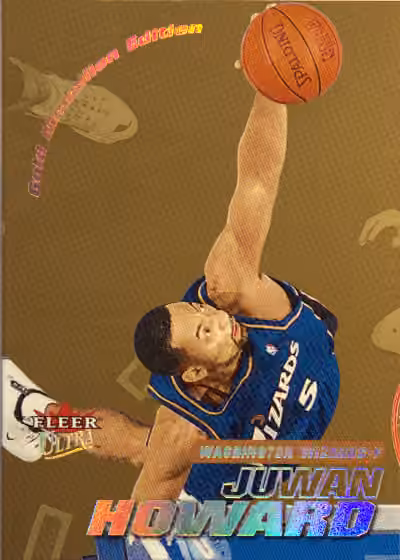Juwan Howard | 2000-01 Fleer Ultra Base Set Gold Medallion #52G
