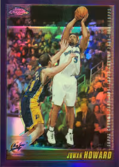 Juwan Howard | 2000-01 Topps Topps Chrome Base Set Refractor #89