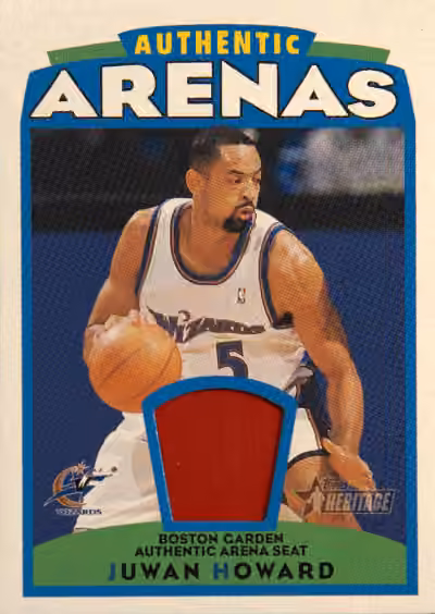 Juwan Howard | 2000-01 Topps Topps Heritage Authentic Arenas #AAR7