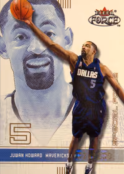 Juwan Howard | 2001-02 Fleer Fleer Force Base Set Special Forces #171