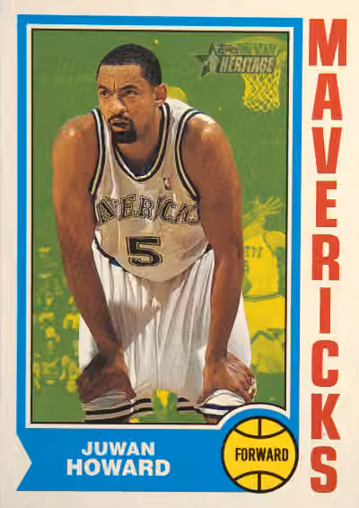Juwan Howard | 2001-02 Topps Topps Heritage Base Set #189