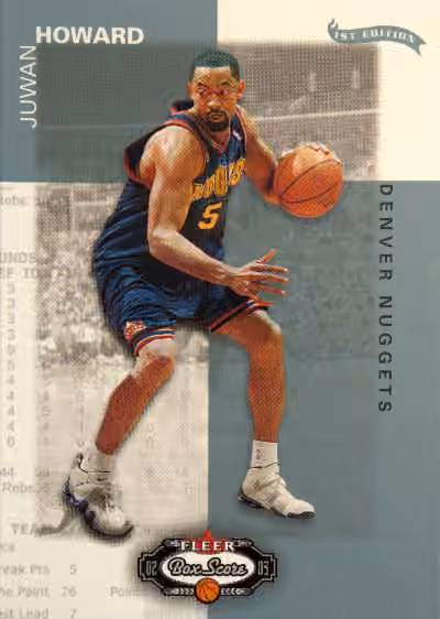 Juwan Howard | 2002-03 Fleer Fleer Box Score Base Set First Edition #53
