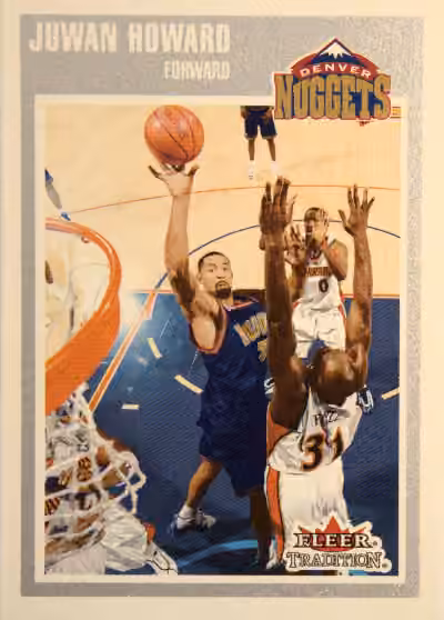 Juwan Howard | 2002-03 Fleer Fleer Tradition Base Set Crystal #179