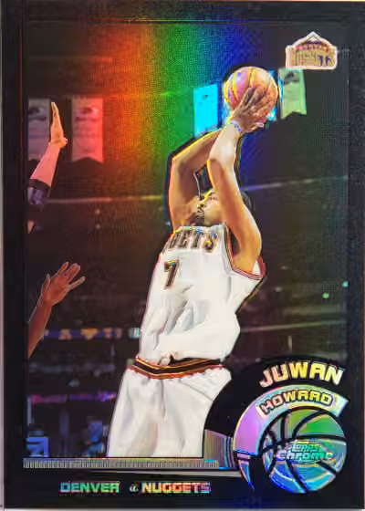 Juwan Howard | 2002-03 Topps Topps Chrome Base Set Black Refractor #50
