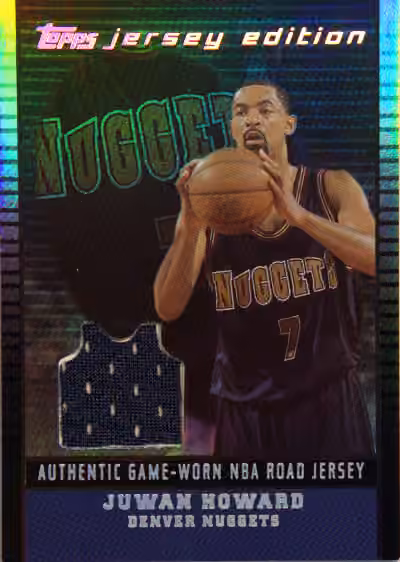 Juwan Howard | 2002-03 Topps Topps Jersey Edition Base Set Black #JE JH