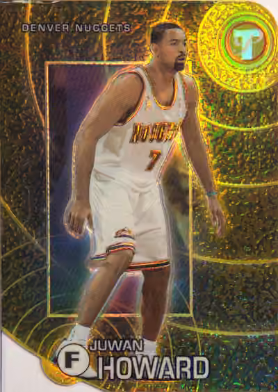 Juwan Howard | 2002-03 Topps Topps Pristine Base Set Gold Refractor Die-Cut #24
