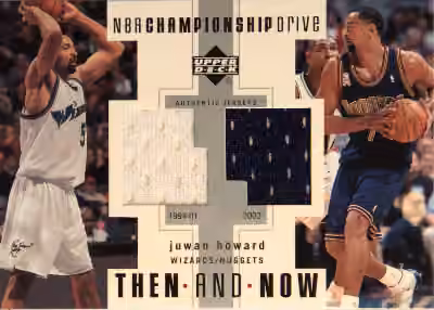 Juwan Howard | 2002-03 Upper Deck UD Championship Drive Then and Now Jersey #TN-JH