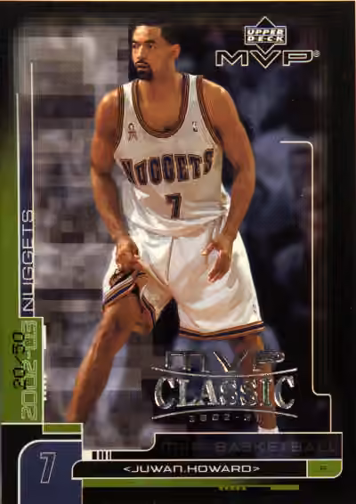 Juwan Howard | 2002-03 Upper Deck UD MVP Classic Black #41