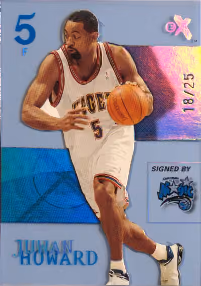 Juwan Howard | 2003-04 Fleer E-X Essential Credentials Credentials Now #25