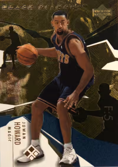 Juwan Howard | 2003-04 Upper Deck UD Black Diamond Base Set Bronze #93