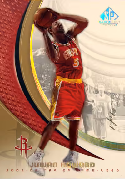 Juwan Howard | 2005-06 Upper Deck SP Game Used Edition Base Set Masterpiece #37