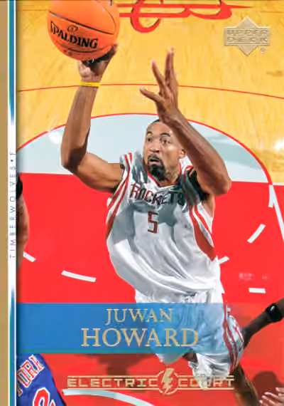 Juwan Howard | 2007-08 Upper Deck Upper Deck Base Set Electric Court #10