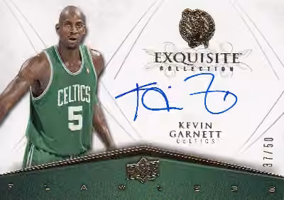 Kevin Garnett | 2008 Upper Deck Exquisite Flawless Autograph #FLAW-KG