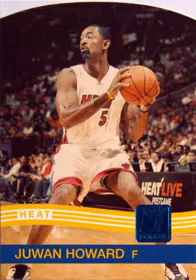 Juwan Howard | 2010-11 Panini Panini Donruss Die Cut Sapphire #171