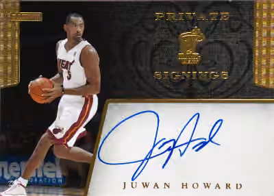 Juwan Howard | 2012-13 Panini Panini Totally Certified Private Signings Autograph #PS-JHW