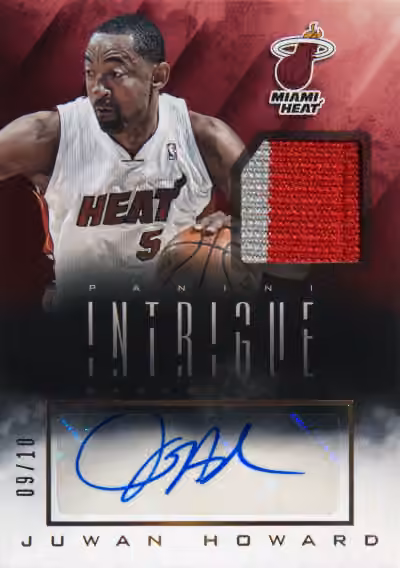 Juwan Howard | 2013-14 Panini Panini Intrigue Autograph Jerseys Prime #43