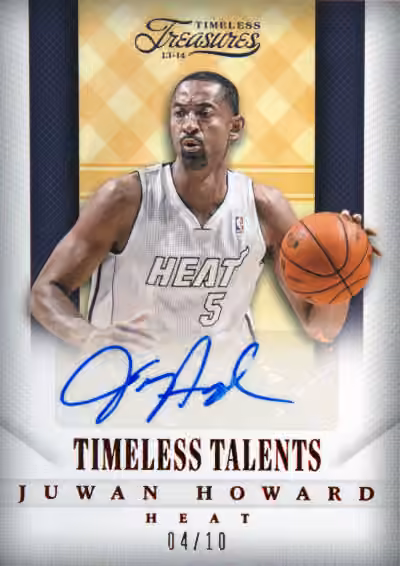 Juwan Howard | 2013-14 Panini Panini Timeless Treasures Timeless Talents Red #40