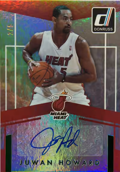 Juwan Howard | 2016-17 Panini Panini Donruss Elite Signatures Green #99