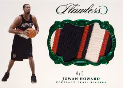 Juwan Howard | 2016-17 Panini Panini Flawless Patch Emerald #P-JHW
