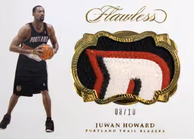 Juwan Howard | 2016-17 Panini Panini Flawless Patch Gold #DPT-JH