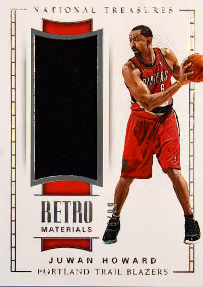 Juwan Howard | 2017-18 Panini Panini National Treasures Retro Materials #RM-4