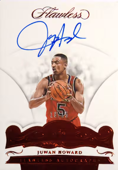 Juwan Howard | 2017-18 Panini Panini Flawless Flawless Autographs Ruby #FA-JH