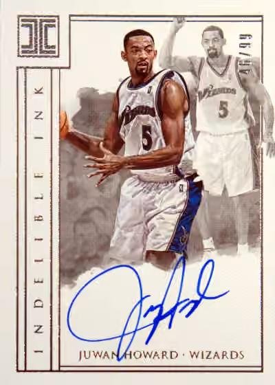 Juwan Howard | 2017-18 Panini Panini Impeccable Indelible Ink Silver #II-JHW