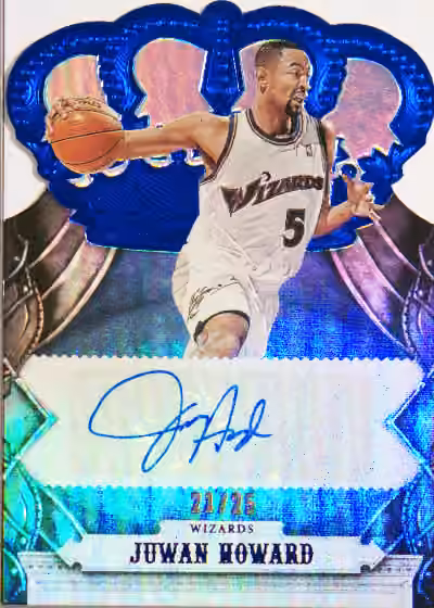 Juwan Howard | 2017-18 Panini Panini Crown Royale Die-Cuts Blue #CA-JHW