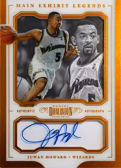 Juwan Howard | 2017-18 Panini Panini Dominion Main Exhibit Legends Bronze #ML-JHW