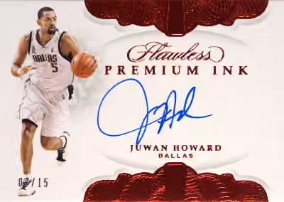 Juwan Howard | 2018-19 Panini Panini Flawless Premium Ink Signatures Ruby #PI-JWH