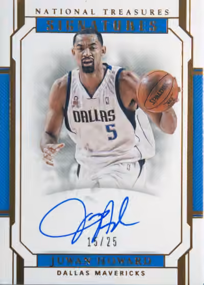 Juwan Howard | 2018-19 Panini Panini National Treasures Signatures Bronze #SG-JWH